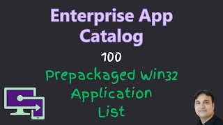 Intune 3rd party patching prepackaged Windows catalog application list [upl. by Durham]