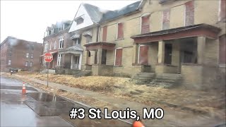 TOP 5 WORST LOOKING MIDWEST CITIES  HOODS [upl. by Cerf448]