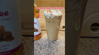 Pumpkin spice toffee latte recipe icedlatte pumpkin latte [upl. by Airamesor]