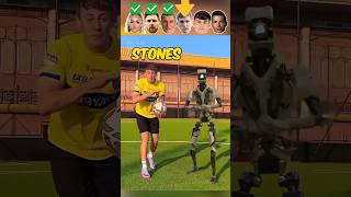 Lehmann Vs Messi Vs Kroos Vs Stones Vs Nico Vs Ronaldo Robot Challenge🥶 shorts [upl. by Towney310]