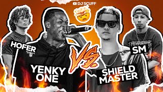 BATALLA 🥊 CON DJ SCUFF 02 YENKY ONE SHIELD MASTER HOFER amp SM [upl. by Aroled]