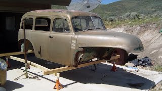 1953 Chevrolet 3100 Suburban Build Project [upl. by Leoine]