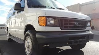 2007 FORD E350 XLT  15 VAN  LOW MILES  LIKE NEW  A98774 CARGO VANS  VANS [upl. by Sirak]