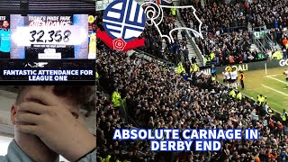 LIMBS IN DERBY END AS DERBY BEAT PROMOTION RIVALS BOLTON 10 IN SCRAPY GAME IN DERBY  DCFC V BWFC [upl. by Higgs]