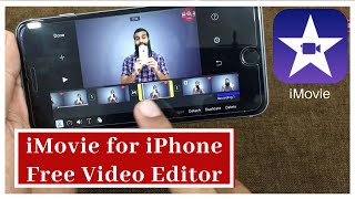 iMovie Free Video editor for iPhone  iMovie tutorial in Hindi  Urdu  Free video editor [upl. by Ayokal]