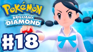 Gym Leader Candice  Pokemon Brilliant Diamond and Shining Pearl  Gameplay Walkthrough Part 18 [upl. by Thedric]