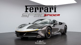 Ferrari SF90 Spider  Wild 1000HP machine Sound Interior Exterior [upl. by Atrebor]