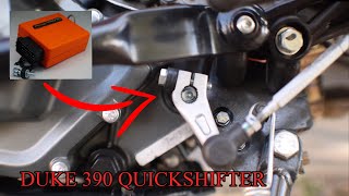 DUKE 390 QUICK SHIFTER WORKS [upl. by Yancey]