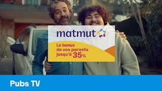 Assurance Auto Matmut  Bonus Famille jusquà 35  offert [upl. by Helaina790]