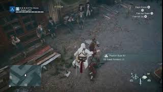 AC Unity Rare midair Phantom Blade kill [upl. by Spaulding919]