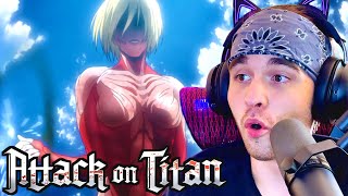 Lost in the Forest 🌳  Attack On Titan 1x18 FIRST TIME REACTION [upl. by Sharon866]