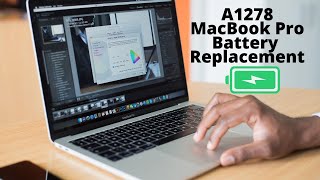 How to replace A1278 2012 Macbook Pro battery 2022 update [upl. by Bello755]