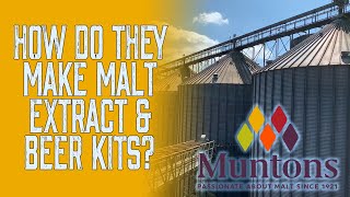 How are malt extracts and beer kits manufactured  Behind the scenes at Muntons Maltings [upl. by Noet416]