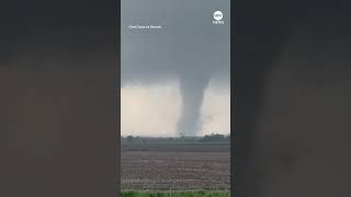 Tornado touches down in Kansas [upl. by Batish]