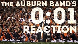 AU Band Reacts to 2013 Iron Bowl Win [upl. by Yerg]