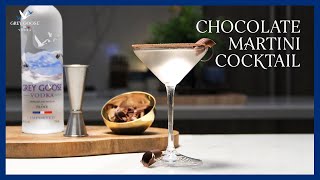 How to Make a Chocolate Martini Cocktail  Grey Goose Vodka [upl. by Fuhrman]