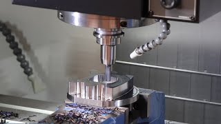 CNC Working Process High Speed Machining Vertical Milling [upl. by Richard]