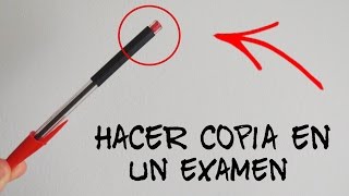 Como hacer copia en un ExamenTruco del lapiceroIdeatronic [upl. by Querida956]