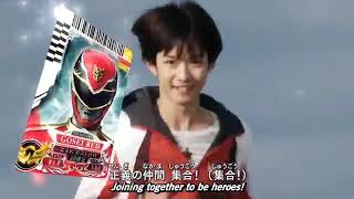 Tensou sentai goseiger end credits [upl. by Nidya790]