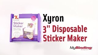 Xyron 3quot Disposable Sticker Maker [upl. by Leelaj]