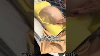 How we flip a breech baby shorts obgyn breech simulator [upl. by Gninnahc]