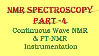 NMR Spectroscopy ll Part  4 [upl. by Tenaj]