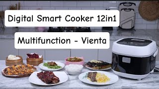 Digital Smart Cooker Vienta  Multifunction 12in1 [upl. by Hepsiba]