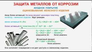 № 140 Неорганическая химия Тема 14 Коррозия металлов Часть 2 Защита металлов от коррозии [upl. by Rutter341]