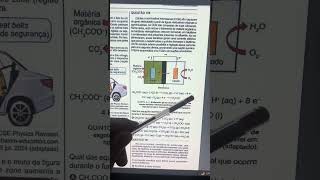 ENEM 2024  Células a combustível microbiana CCM [upl. by Alroi]