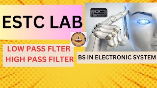 LOW PASS FILTER  HIGH PASS FILTER  BREADBOARD [upl. by Chavaree]