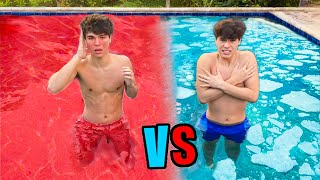 HOT vs COLD POOL Challenge [upl. by Nauh]