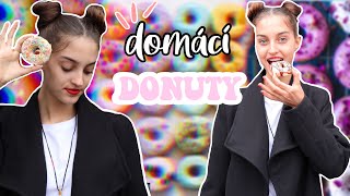 RECEPT NA DOMÁCÍ DONUTY lepší než original  Amys World [upl. by Fraze]