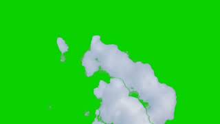 Smoke Green Screen Effect  Green Screen White Color Smoke Effect  Free to Use [upl. by Knick815]