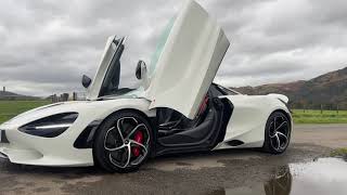 McLaren 750s Spider  V8 Sound amp Driving [upl. by Nowad]