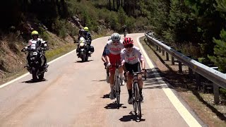 Vuelta Ciclista a Madrid etapa 3 Buitrago de Lozoya [upl. by Dnalram901]