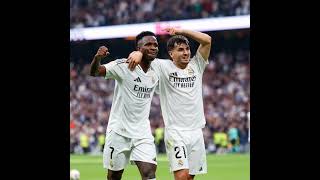 Los goles de Carrusel  Los goles del Real Madrid 40 CA Osasuna  Vinicius y su hattrick le lav [upl. by Asteria]