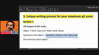 Rasie Your TOEFL Q2 Writing Score Masterclass [upl. by Daveda]