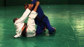 Gracie JiuJitsu Master Cycle Blue Belt Stripe 1  Official Test On DVD  103111 [upl. by Lathrop]