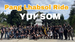 Pang Lhabsol Ride 2k24  Vol5  PELLING TO YUKSOM  PR46 VLOG yuksom [upl. by Hploda181]