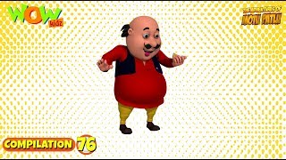 Motu Patlu  Non stop 3 episodes  3D Animation for kids  76 [upl. by Portia]