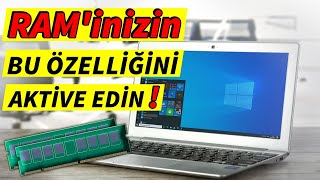 RAMinizin Bu Özelliğini MUTLAKA Kontrol Edin 👈👈 PROGRAMSIZ [upl. by Charmain995]