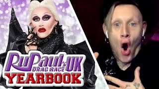 Drag Race UKs Joe Black Reacts To Judges Runway Critiques  Drag Race Yearbook  PopBuzz Meets [upl. by Tioneb]