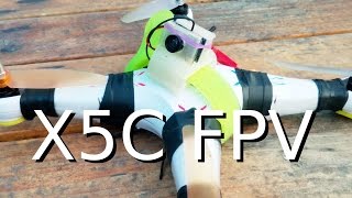 Syma X5C brushless FPV [upl. by Hatti889]