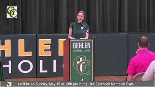 2024 Gehlen Catholic Senior Awards Program [upl. by Sucramal]