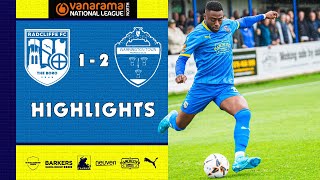 RFC  Radcliffe FC vs Warrington Town  Highlights [upl. by Ettesoj]