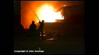 Picfords fire Lightfoot Street Chester Video 1996 [upl. by Devitt880]