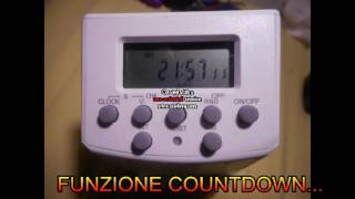 TIMER EVOLOGY ISTRUZIONI [upl. by Hsiekal]