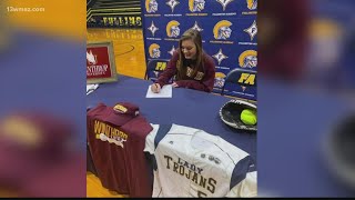 Central Georgia high school athletes sign with colleges [upl. by Mutua]