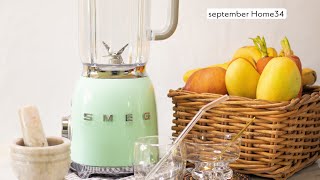 SMEG blender unboxing  weightloss recipe  banana smoothie  brocolli soup silent Vlog [upl. by Euqinu]