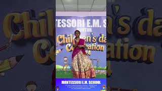 montessoriguntur  Dance by Dhanya  MONTESSORI EM SCHOOLGUNTUR [upl. by Showker]